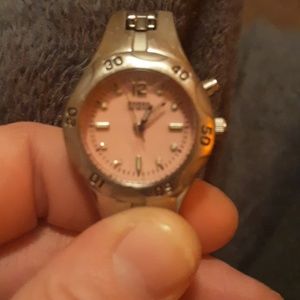 FOSSIL "blue" divers watch with indiglo